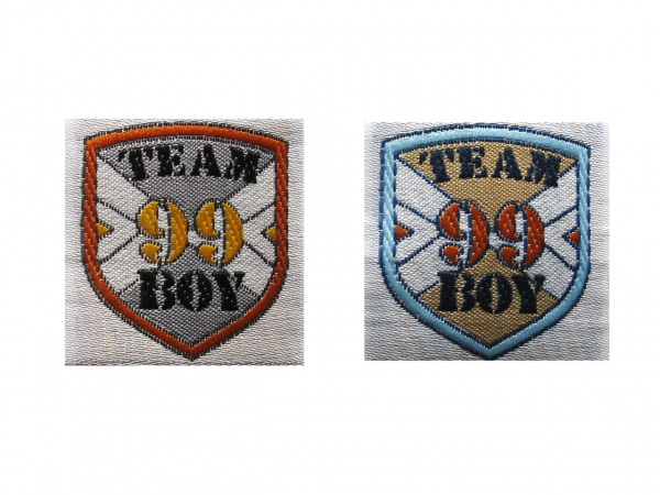 Nášivka - TEAM BOY 35x35 mm