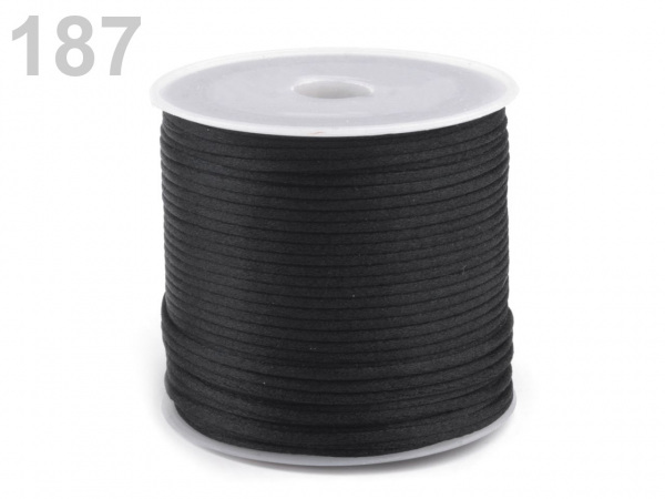 Saténová šňůra Ø2 mm