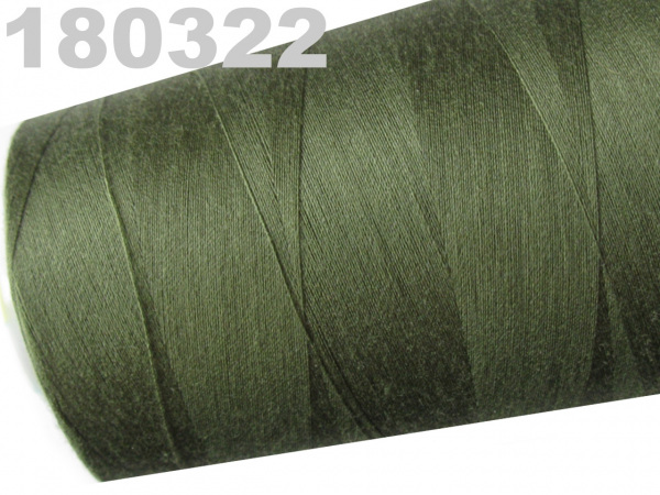 Polyesterové nitě návin 5000 yards PES 40/2 BARVY