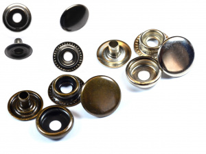 Auto moto Ø15 mm (AM6) - sypané stříbro, staromosaz