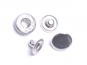 Nýtovací knoflík WUK Ø15mm NIKL