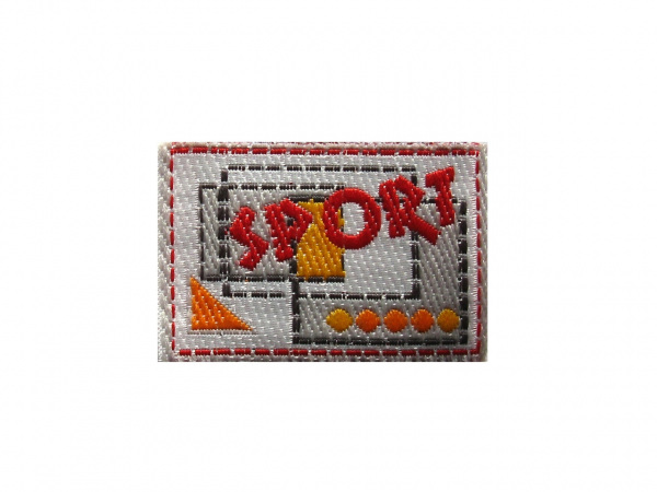 Nášivka - SPORT 35x25 mm
