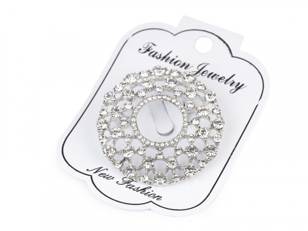 Brož / svatební ozdoba na kytice