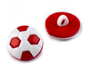 Knoflík dětský velikost 24 kopací míč