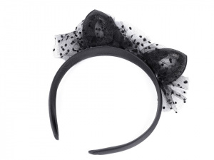 Karnevalová čelenka - kočka