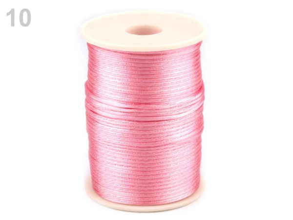 Saténová šňůra Ø2 mm