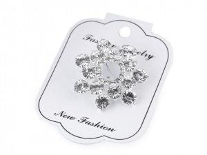 Brož / svatební ozdoba na kytice