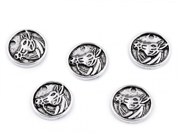 Přívěsek kůň Ø15 mm