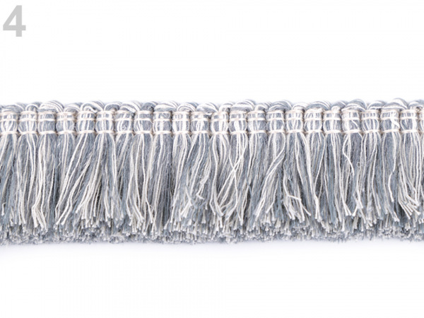 Třásně husté oděvní šíře 33 mm