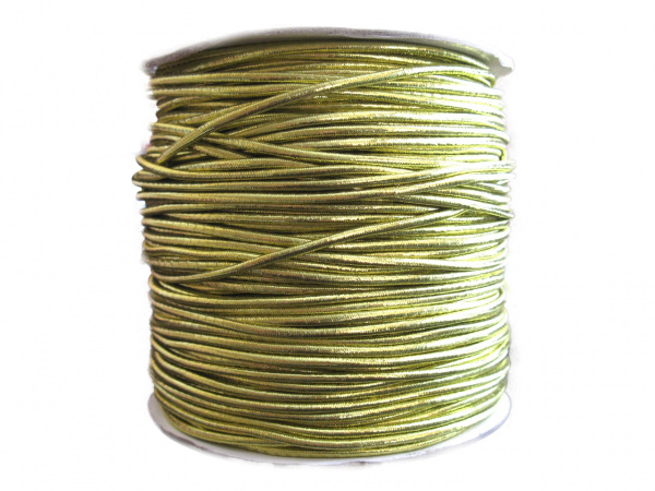 Pruženka klobouková lurex hladký Ø2 mm