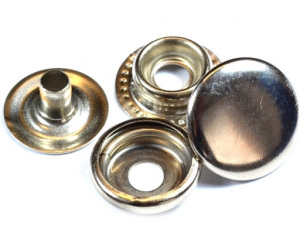 Auto moto Ø15 mm (AM6) - sypané stříbro, staromosaz