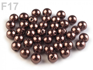 Plastové korálky Glance Ø8 mm