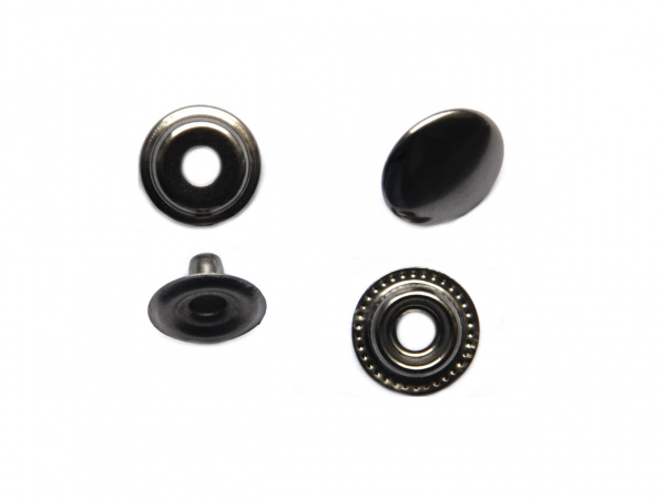 Auto moto Ø15 mm (AM6) - sypané stříbro, staromosaz