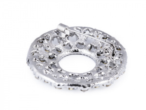 Brož / svatební ozdoba na kytice