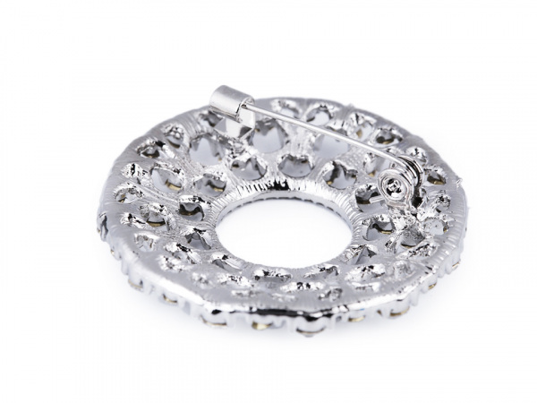 Brož / svatební ozdoba na kytice