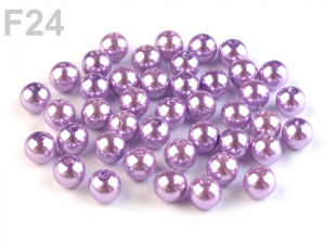 Plastové korálky Glance Ø8 mm