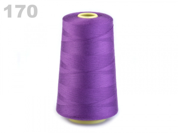 Polyesterové nitě návin 5000 yards PES 40/2 BARVY