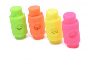 Brzdička plastová neon