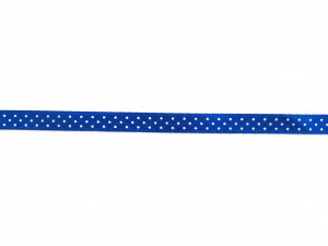 Stuha atlasová puntík šíře 7 mm