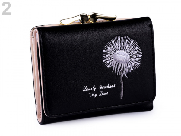 Dámská peněženka pampeliška 8,5x11 cm