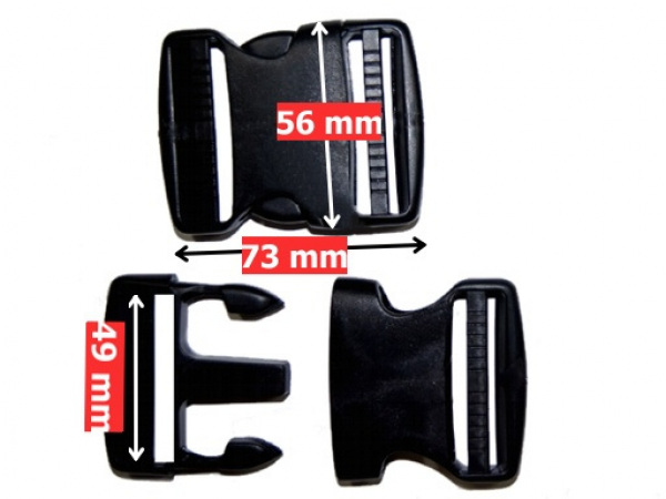 Spona trojzubec šíře 49 mm