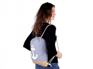 Vak na záda námořnický kotva 32x42 cm