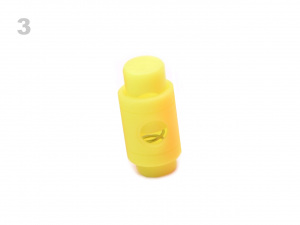 Brzdička plastová neon