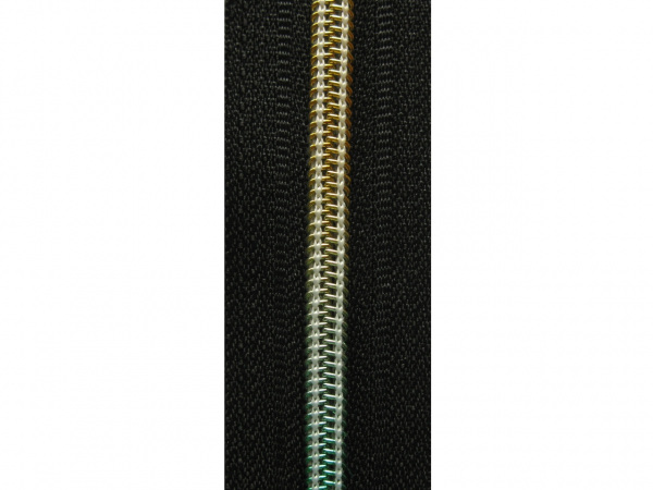 Duhový zip spirálový šíře 3 mm metráž