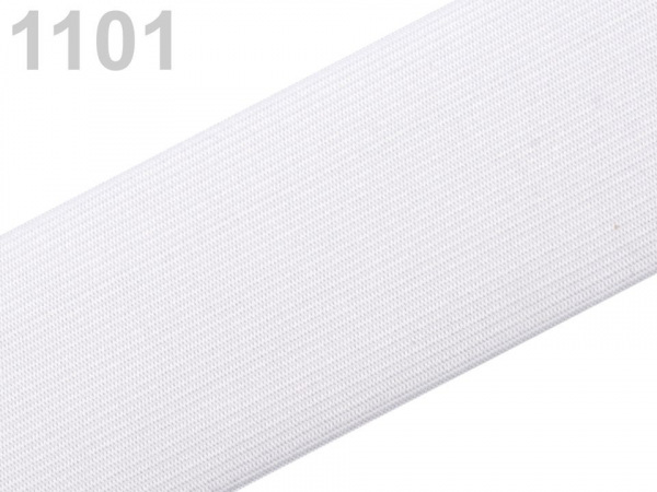 Pruženka hladká šíře 80 mm galonová bíla a černá POL