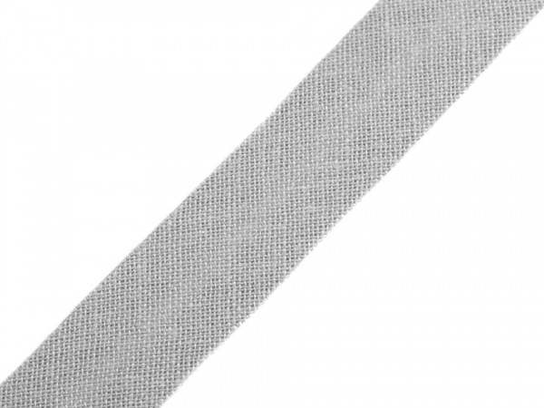 Šikmý proužek bavlněný šíře 14 mm zažehlený