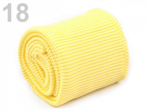 Elastické náplety šíře 7 cm sada (2x rukáv, 1x pás)