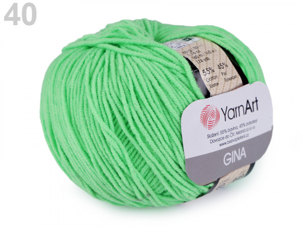 Pletací příze Gina / Jeans 50 g