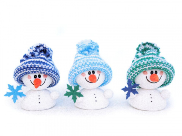 Kreativní sada sněhuláci