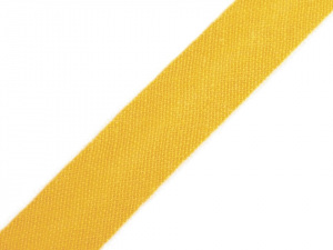 Šikmý proužek bavlněný šíře 14 mm zažehlený