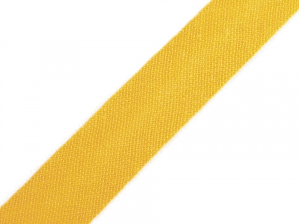 Šikmý proužek bavlněný šíře 14 mm zažehlený