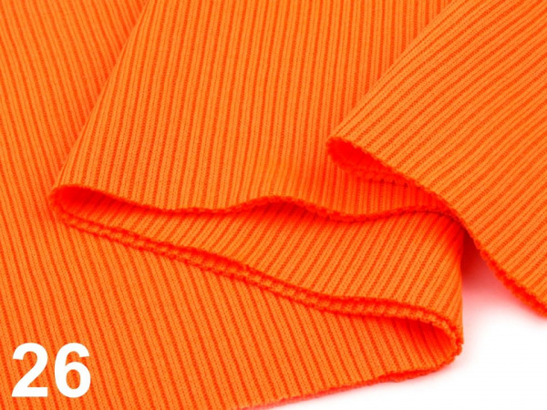 Elastický náplet žebrovaný 15x80 cm