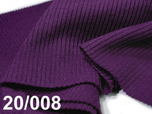 Elastický náplet žebrovaný 15x80 cm