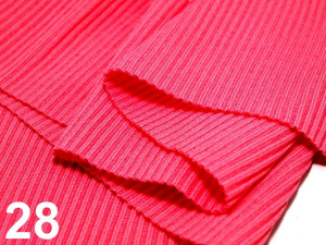 Elastický náplet žebrovaný 15x80 cm