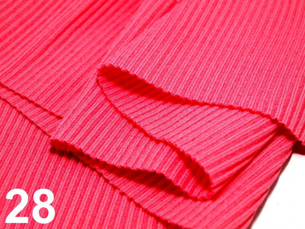 Elastický náplet žebrovaný 15x80 cm