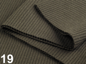 Elastický náplet žebrovaný 15x80 cm