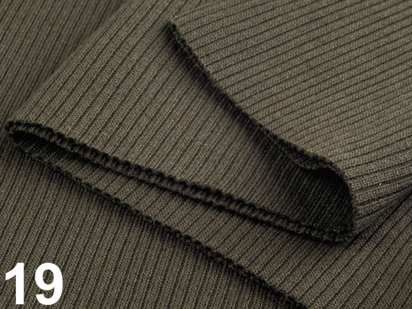 Elastický náplet žebrovaný 15x80 cm