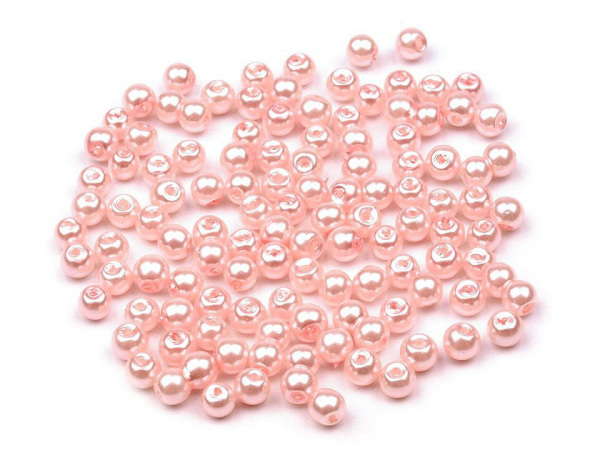 Skleněné voskové perly Ø4 mm