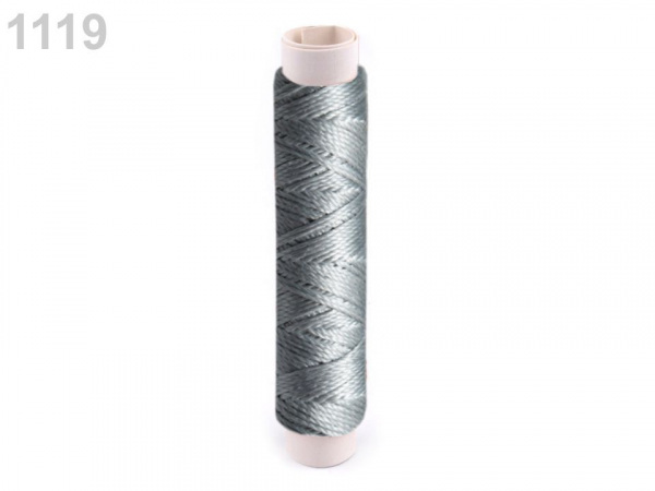 Nitě dírkové hedvábí 10 m