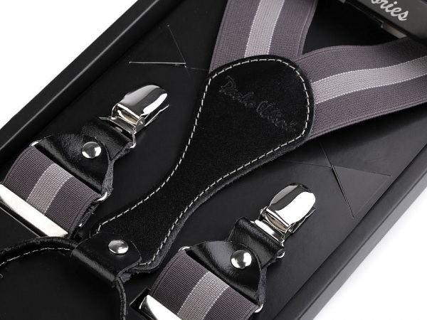 Šle s dvojitým zapínáním v krabičce