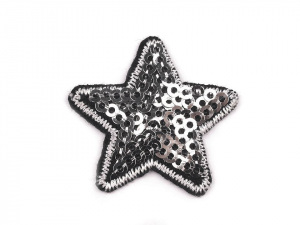 Nažehlovačka hvězda s flitry