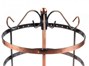 Otočný stojan na náušnice 30cm, 2. jakost