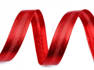 Šikmý proužek lurexový šíře 15 mm zažehlený nerozměřený