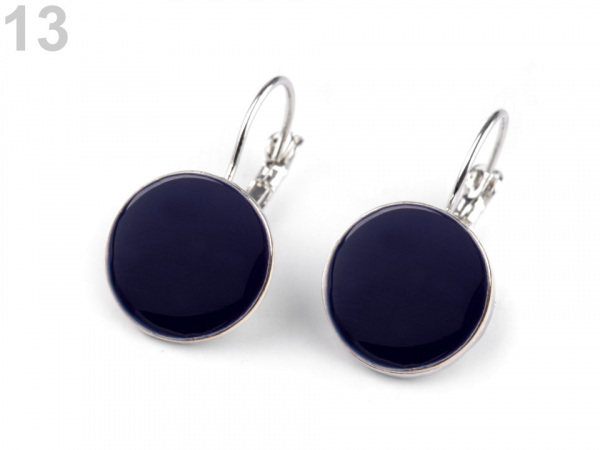 Smaltované náušnice