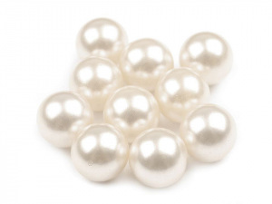Dekorační kuličky / perly bez dírek Ø10 mm