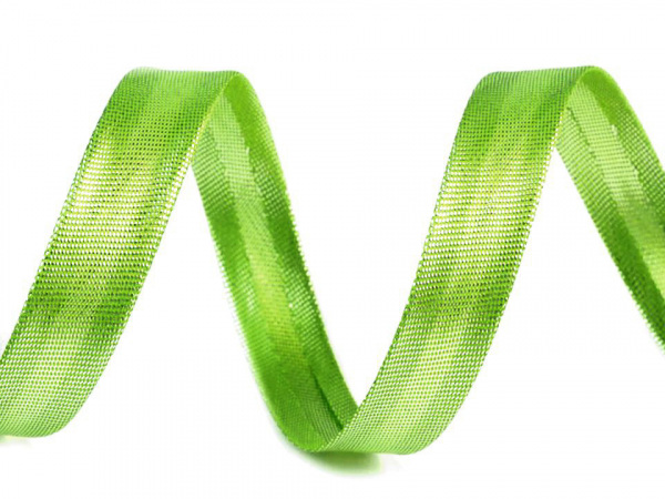 Šikmý proužek lurexový šíře 15 mm zažehlený nerozměřený